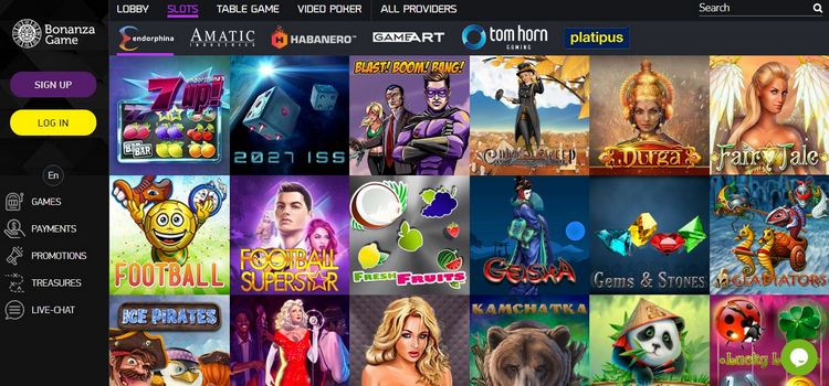 Bonanza Game Casino - Twoje Centrum Rozrywki Online